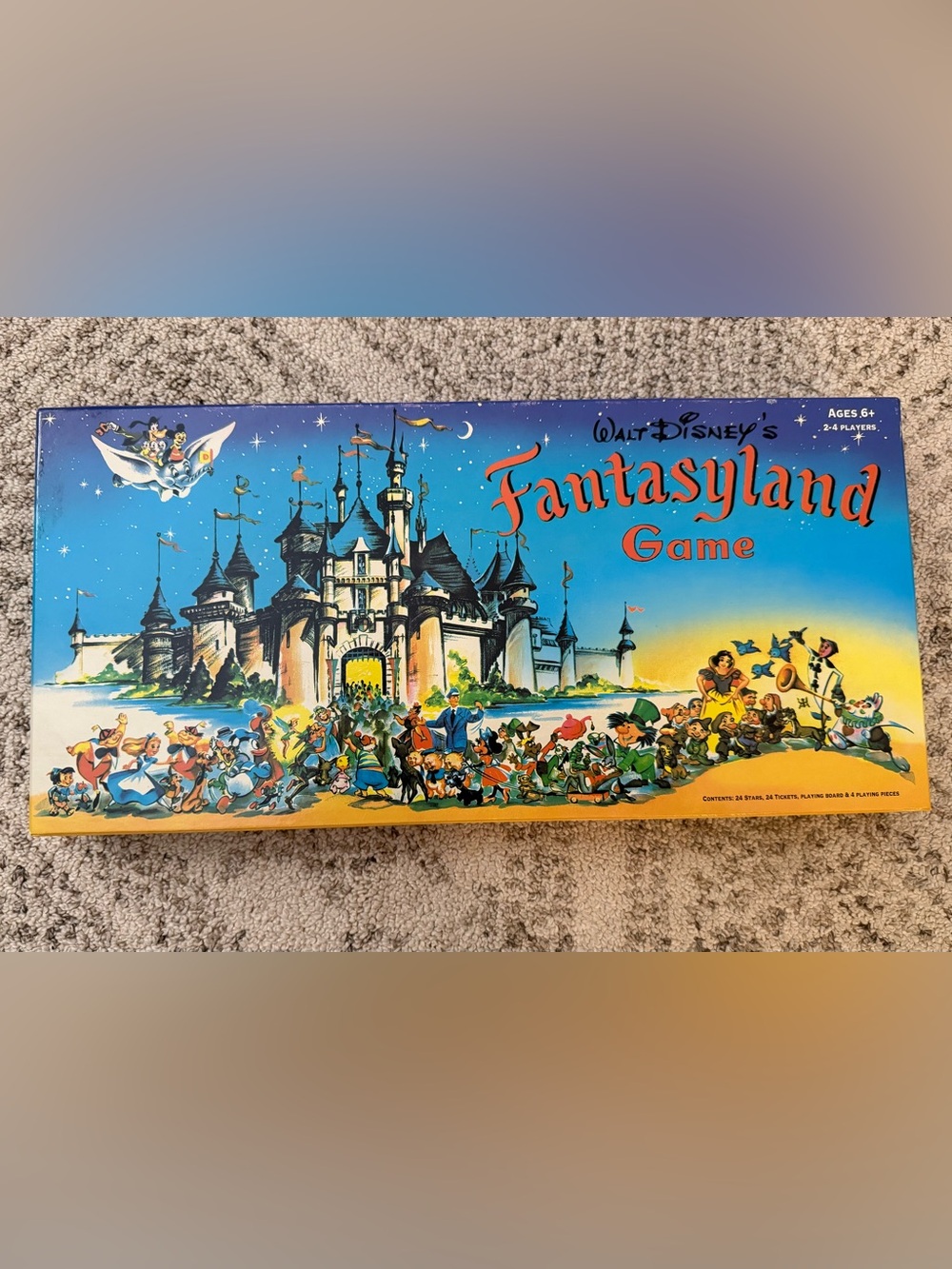 Walt Disney’s Fantasyland Board Game